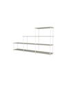 Montana - Shelving system - Montana Free 321000 - Frame: Newwhite - 167 Ruby