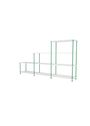 Montana - Shelving system - Montana Free 321000 - Frame: Parsley - 167 Ruby