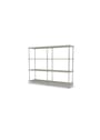 Montana - Shelving system - Montana Free 330000 - Frame: 44c-chrome - 167 Ruby