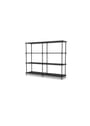 Montana - Shelving system - Montana Free 330000 - Frame: Black - 167 Ruby