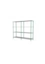 Montana - Shelving system - Montana Free 330000 - Frame: Parsley - 167 Ruby