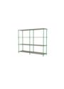 Montana - Shelving system - Montana Free 330000 - Frame: Parsley - 167 Ruby