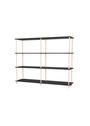 Montana - Shelving system - Montana Free 330000 - Frame: Ruby - 167 Ruby