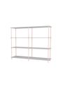 Montana - Shelving system - Montana Free 330000 - Frame: Ruby - 167 Ruby