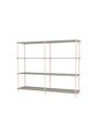 Montana - Shelving system - Montana Free 330000 - Frame: Ruby - 167 Ruby