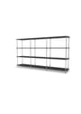 Montana - Shelving system - Montana Free 333000 - Frame: 44c Chrome - 167 Ruby