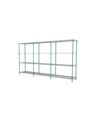 Montana - Shelving system - Montana Free 333000 - Frame: Parsley - 167 Ruby