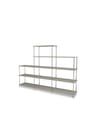 Montana - Shelving system - Montana Free 342000 - Frame: 44c Chrome - 167 Ruby