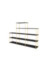 Montana - Shelving system - Montana Free 342000 - Frame: Acacia - 167 Ruby