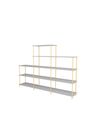 Montana - Shelving system - Montana Free 342000 - Frame: Acacia - 167 Ruby