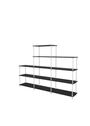 Montana - Shelving system - Montana Free 342000 - Frame: Fjord - 167 Ruby