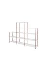 Montana - Sistema di scaffalature - Montana Free 342000 - Frame: Masala - 167 Ruby