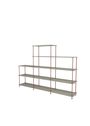 Montana - Shelving system - Montana Free 342000 - Frame: Masala - 167 Ruby