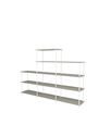 Montana - Sistema di scaffalature - Montana Free 342000 - Frame: New White - 167 Ruby