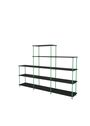 Montana - Shelving system - Montana Free 342000 - Frame: Parsley - 167 Ruby