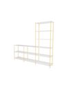 Montana - Shelving system - Montana Free 522000 - Frame: Acacia - 167 Ruby