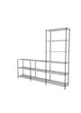 Montana - Shelving system - Montana Free 522000 - Frame: Black - 167 Ruby