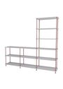 Montana - Shelving system - Montana Free 522000 - Frame: Masala - 167-Ruby