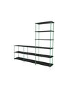 Montana - Shelving system - Montana Free 522000 - Frame: Parsley - 167 Ruby