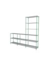 Montana - Shelving system - Montana Free 522000 - Frame: Parsley - 167 Ruby