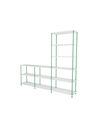 Montana - Shelving system - Montana Free 522000 - Frame: Parsley - 167 Ruby