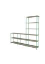 Montana - Shelving system - Montana Free 522000 - Frame: Parsley - 167 Ruby