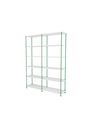 Montana - Shelving system - Montana Free 550000 - Frame: Parsley - 167 Ruby