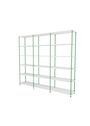 Montana - Shelving system - Montana Free 555000 - Frame: Parsley - 167 Ruby