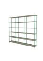 Montana - Shelving system - Montana Free 555000 - Frame: Parsley - 167 Ruby