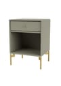 Montana - Bedside table - DREAM - With brass legs - Nordic