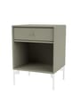 Montana - Bedside table - DREAM - With white legs - Nordic