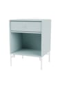 Montana - Bedside table - DREAM - With white legs - Nordic