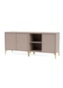 Montana - Cabinet - SAVE - With brass legs - Nordic