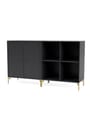 Montana - Sideboard - PAIR - With brass legs - White