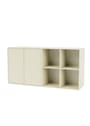 Montana - Sivupöytä - PAIR - Wall mounting - White