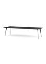 Montana - Jídelní stůl - JW Table JW3212 - Solid Oak / Polished Aluminium