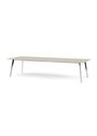 Montana - Jedálenský stôl - JW Table JW3212 - Solid Oak / Polished Aluminium
