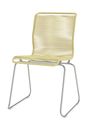 Montana - Dining chair - Panton One Dining Chair / Stainless Steel - Duke