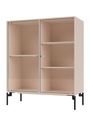 Montana - Display cabinet - Ripple Cabinet II - With Black Legs - Acacia