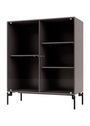 Montana - Display cabinet - Ripple Cabinet II - With Black Legs - Acacia