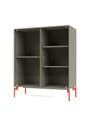 Montana - Vitrina - Ripple Cabinet II - With Rosehip Legs - Cumin