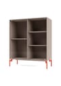 Montana - Vetrina - Ripple Cabinet II - With Rosehip Legs - Cumin