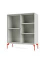 Montana - Display cabinet - Ripple Cabinet II - With Rosehip Legs - Cumin