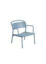 Muuto - Garden chair - Linear Steel Lounge Armchair - Burnt Orange