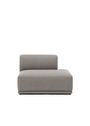 Muuto - Couch - Connect Soft Modular - Modules - Left Armrest (A) - Clay 12