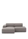 Muuto - Canapé - Connect Soft Modular Sofa - 2-seater - Configuration 1 - Re-wool 128