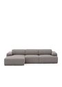 Muuto - Couch - Connect Soft Modular Sofa - 3-seater - Configuration 1 - Re-wool 128