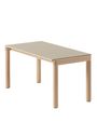 Muuto - Sofabord - Couple Coffee Table - 1 Plain - Sand/Oak