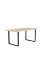 Muuto - Dining Table - 70/70 Table - White Laminate / Black