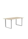 Muuto - Dining Table - 70/70 Table - White Laminate / Black